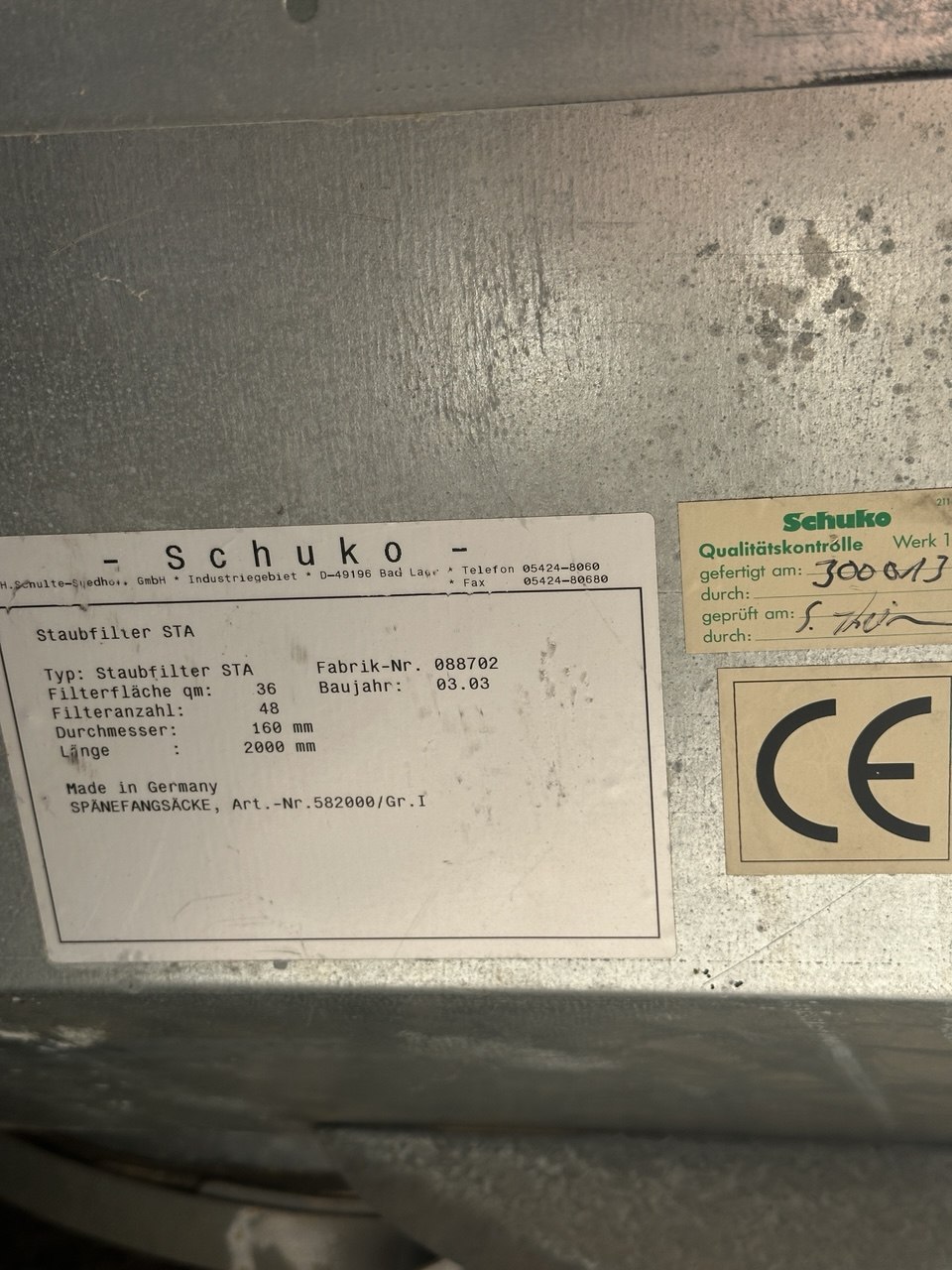 SCHUKO Absauganlage mit 250er Gebläse – Bild 38